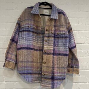 Wilfred Free (Aritzia) Ganna Shirt Jacket - NWOT size L